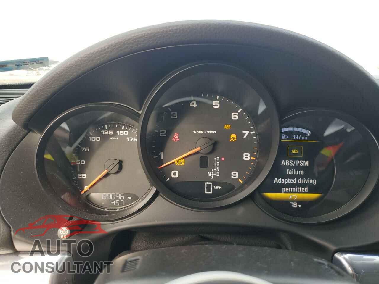 PORSCHE BOXSTER 2016 - WP0CA2A83GS120481
