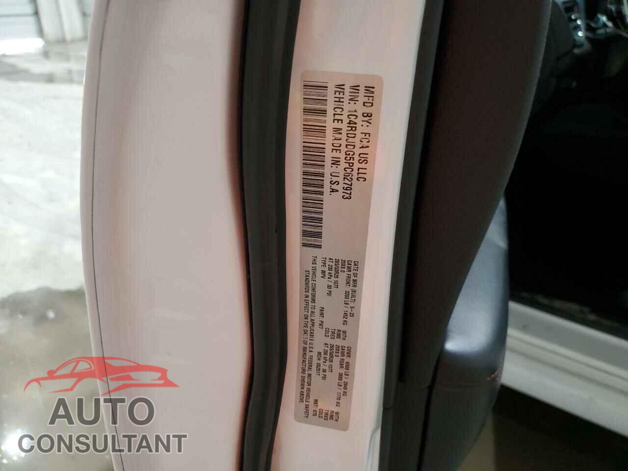 DODGE DURANGO 2023 - 1C4RDJDG5PC627973