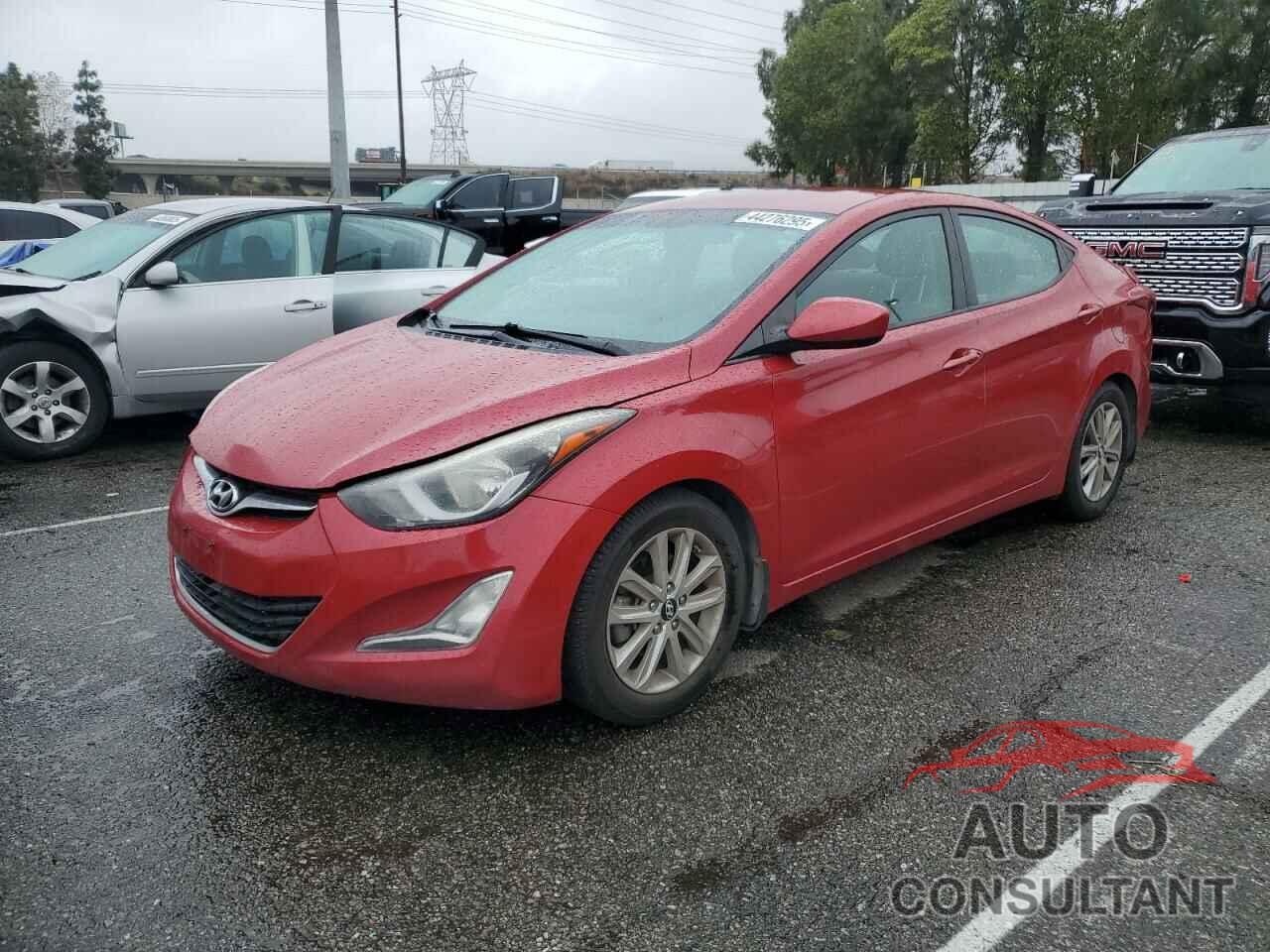 HYUNDAI ELANTRA 2015 - KMHDH4AE8FU303732