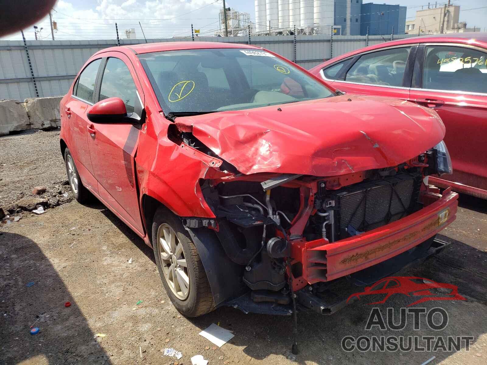 CHEVROLET SONIC 2017 - 1G1JD5SH1H4172141