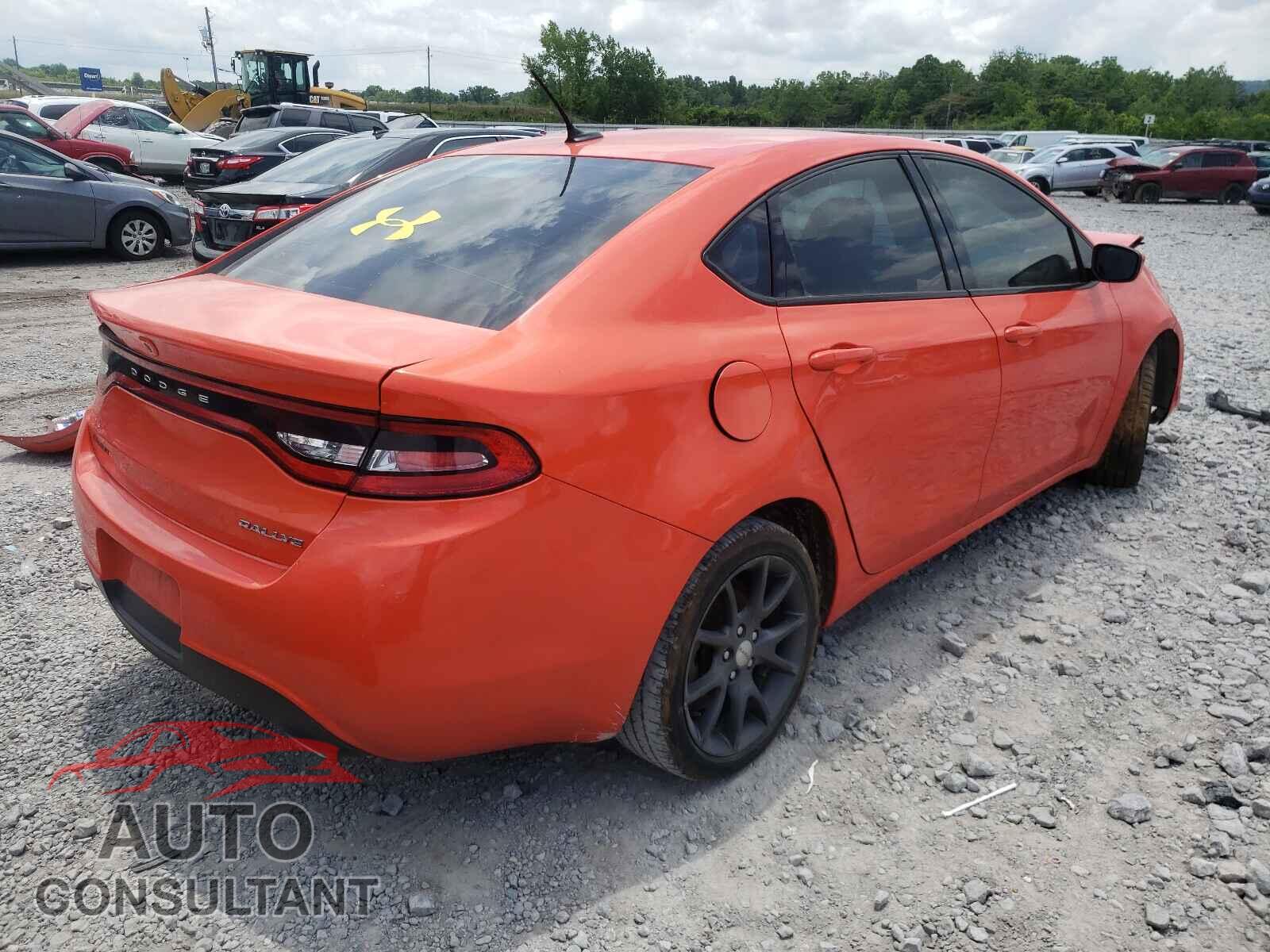 DODGE DART 2016 - 1C3CDFBB2GD728865