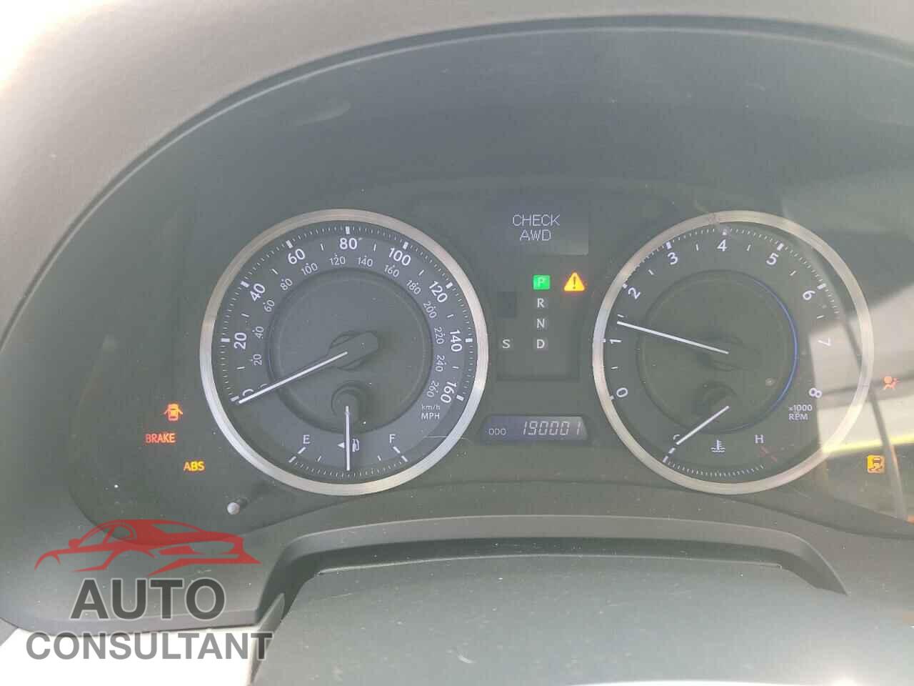 LEXUS IS 2012 - JTHCF5C22C5059787