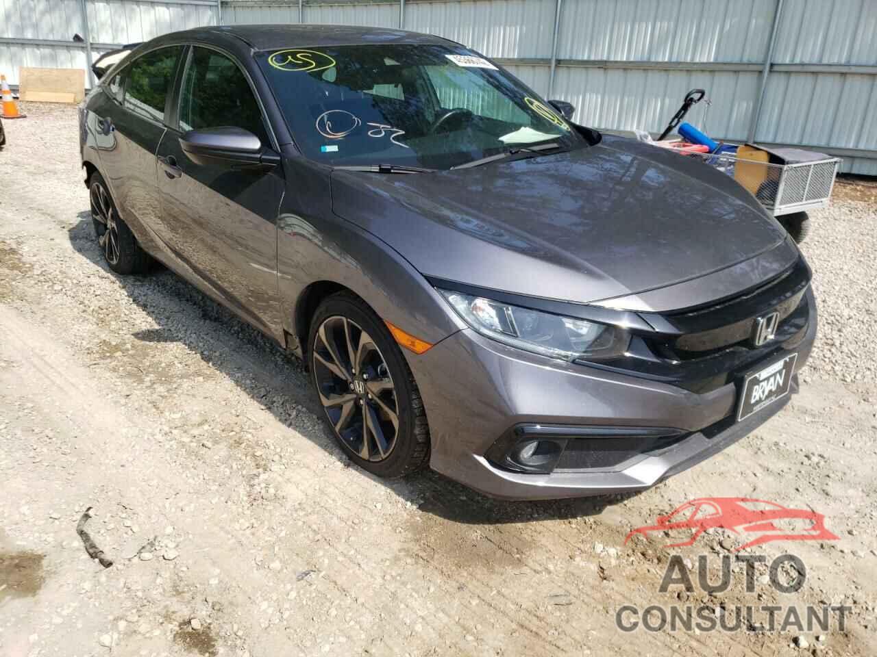 HONDA CIVIC 2019 - 2HGFC2F88KH553800