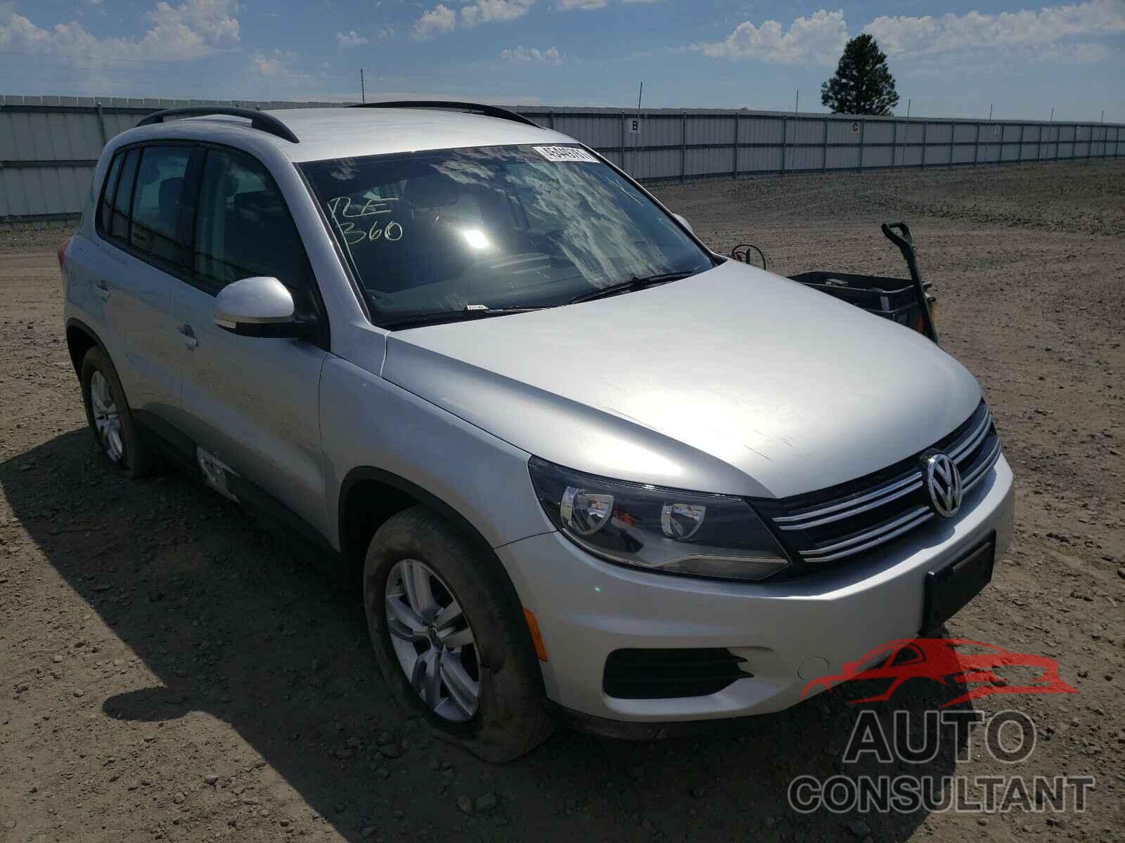 VOLKSWAGEN TIGUAN 2016 - WVGBV7AX8GW589686