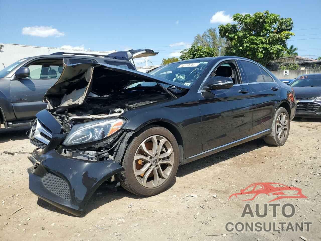 MERCEDES-BENZ C-CLASS 2017 - 55SWF4KB1HU221682