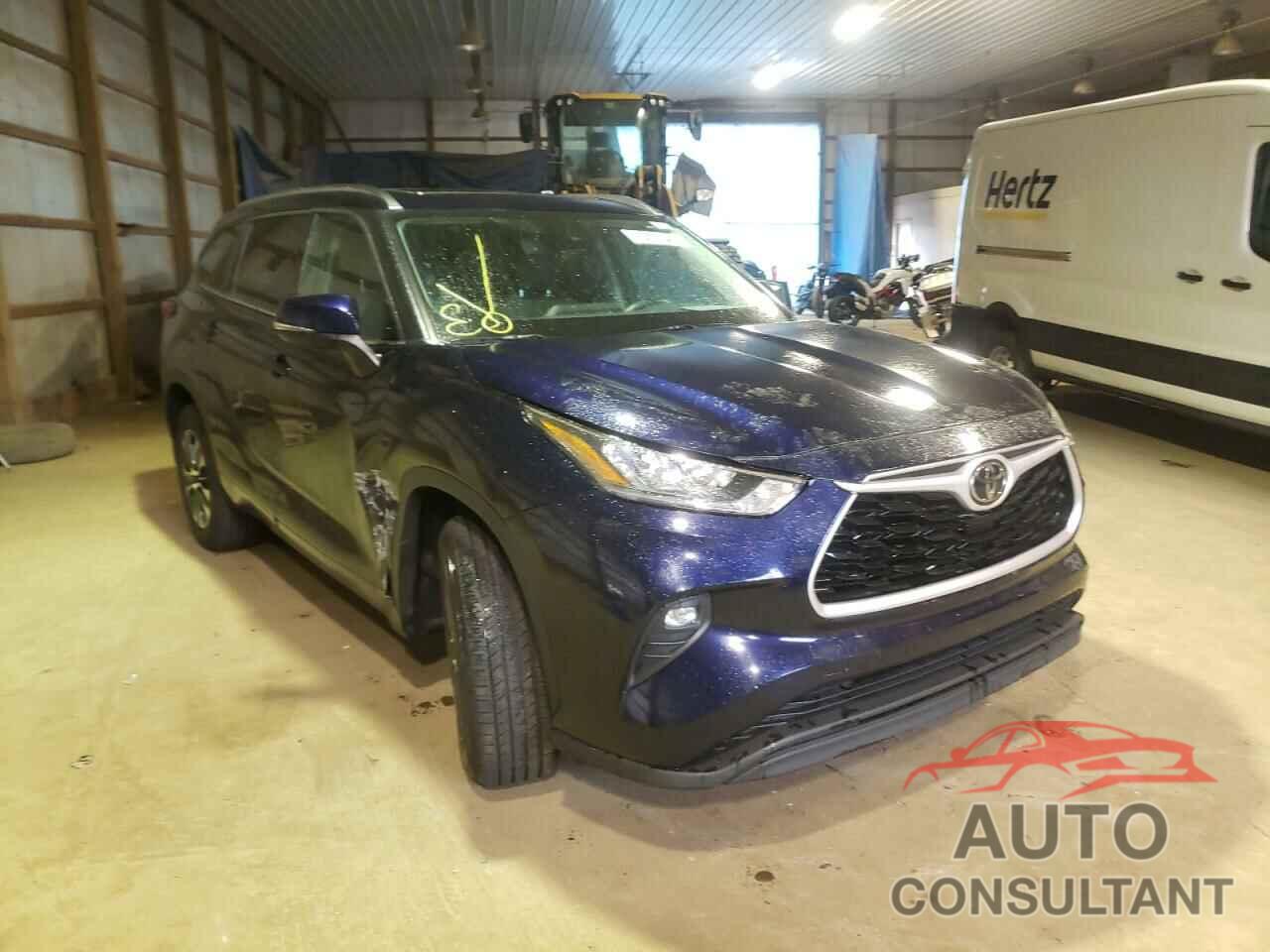 TOYOTA HIGHLANDER 2020 - 5TDGZRAH2LS009278