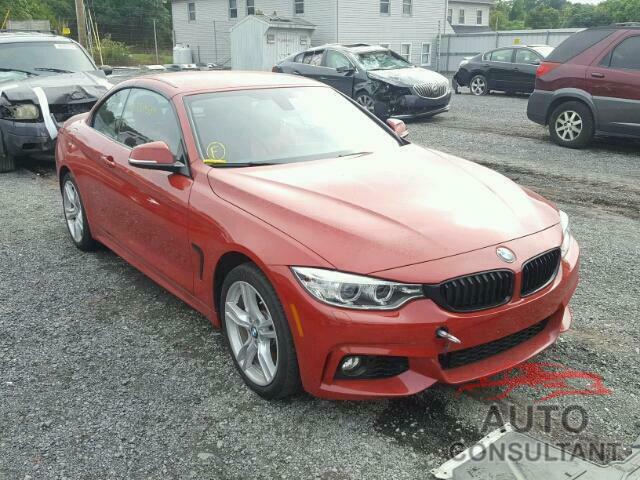 BMW 4 SERIES 2017 - WBA4U1C59H5A15842