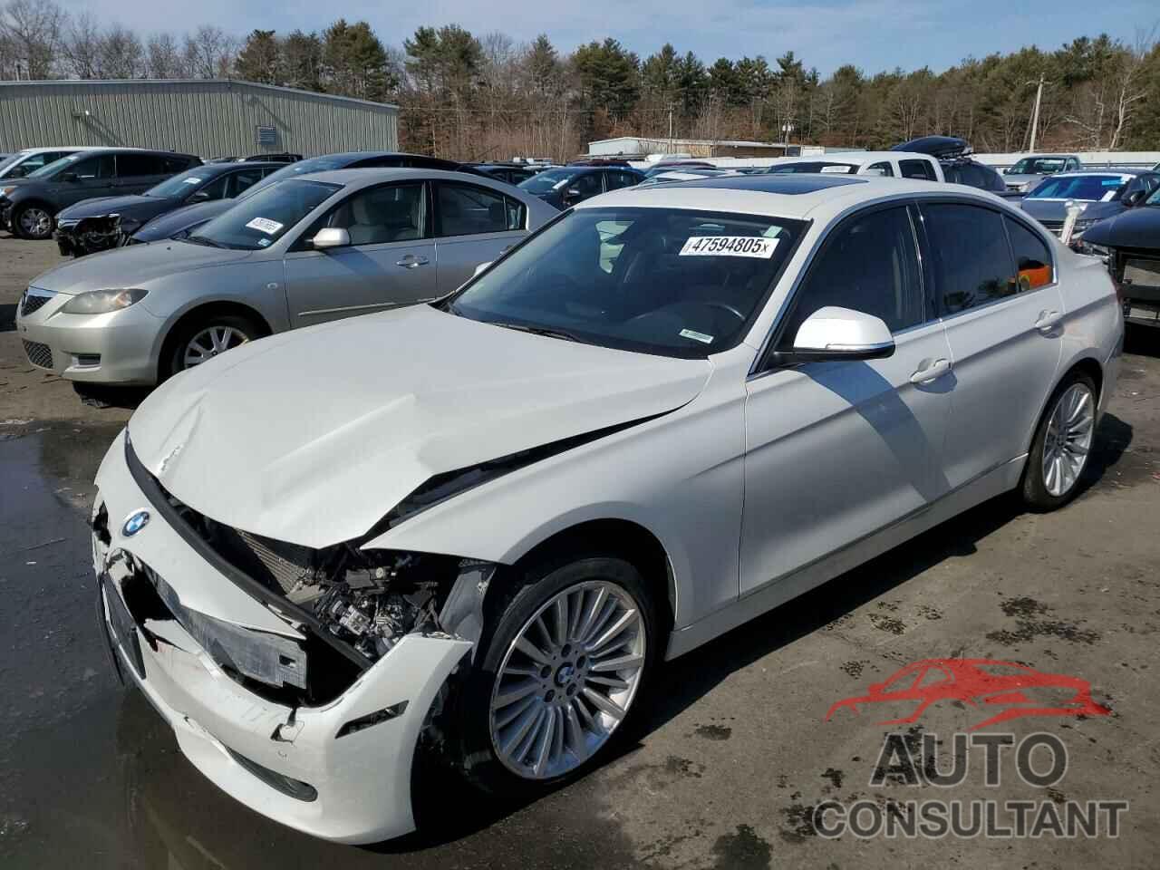 BMW 3 SERIES 2015 - WBA3B5G54FNS18537