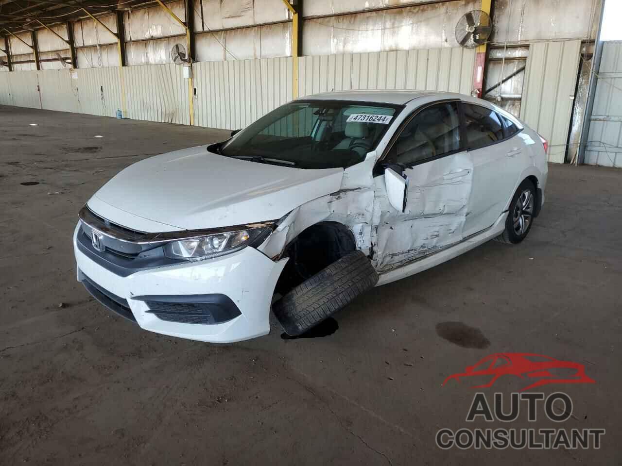 HONDA CIVIC 2017 - 19XFC2F56HE020675