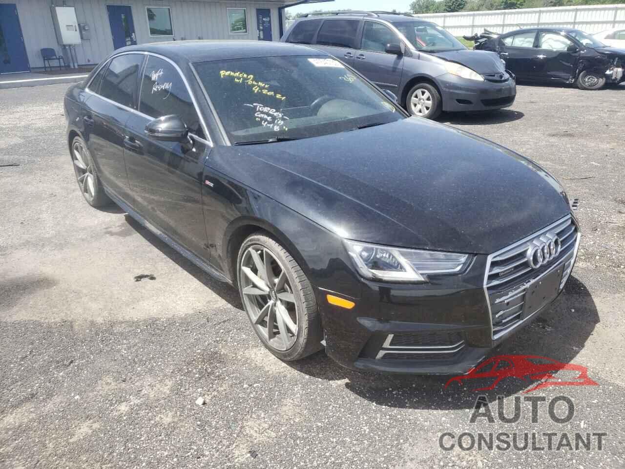 AUDI A4 2017 - WAUENAF47HN038344