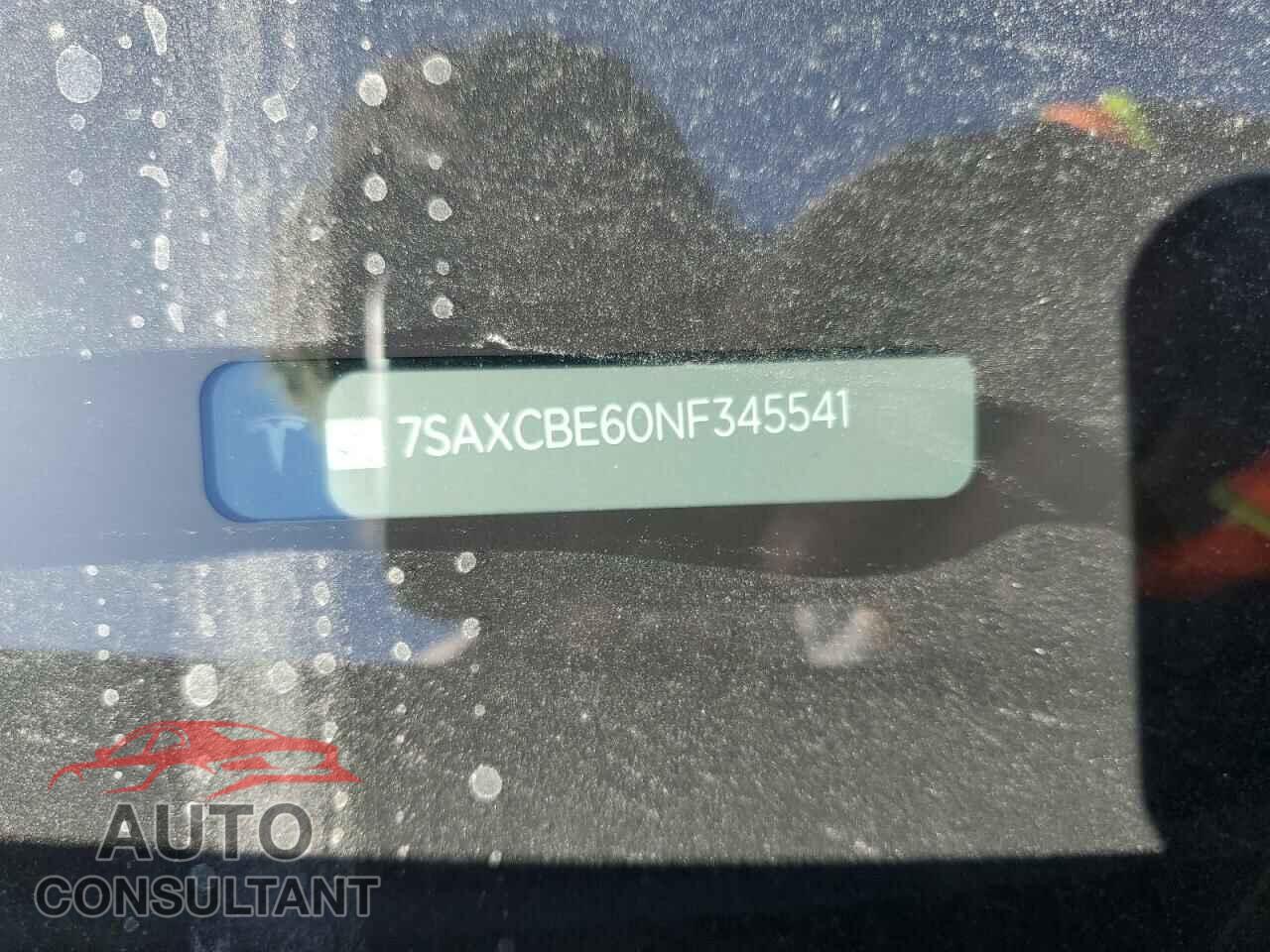 TESLA MODEL X 2022 - 7SAXCBE60NF345541
