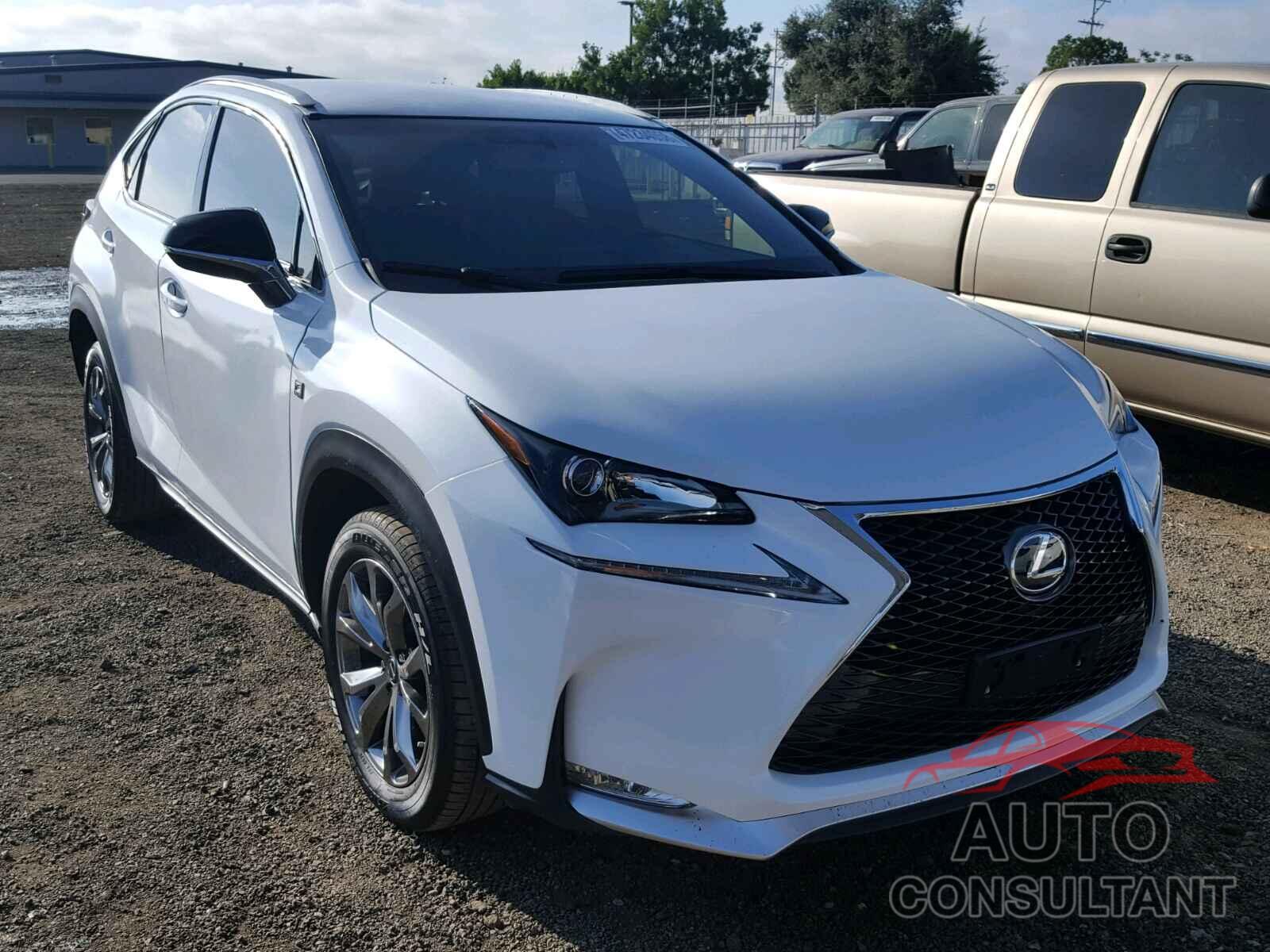 LEXUS NX 200T 2017 - JTJYARBZ1H2077148