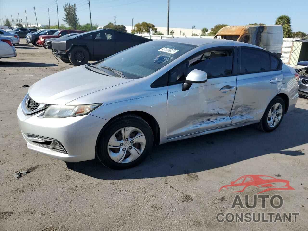 HONDA CIVIC 2013 - 19XFB2F52DE045554