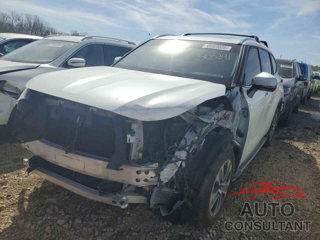 TOYOTA HIGHLANDER 2020 - 5TDGZRAHXLS503341