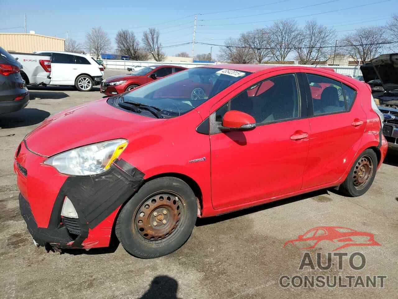 TOYOTA PRIUS 2012 - JTDKDTB37C1027135