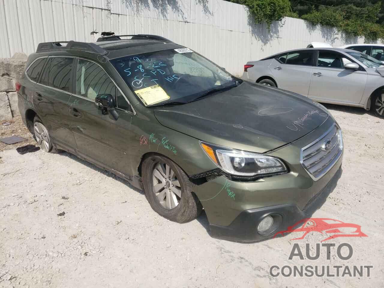 SUBARU OUTBACK 2016 - 4S4BSBHC7G3273793