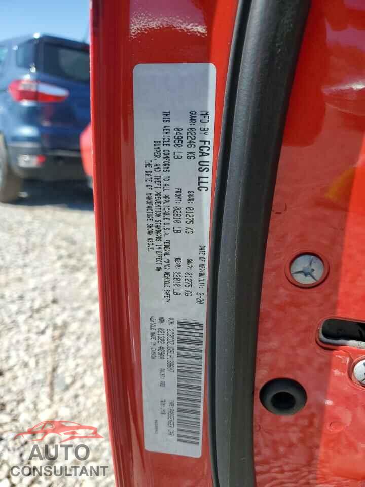 DODGE CHALLENGER 2020 - 2C3CDZJG5LH138607