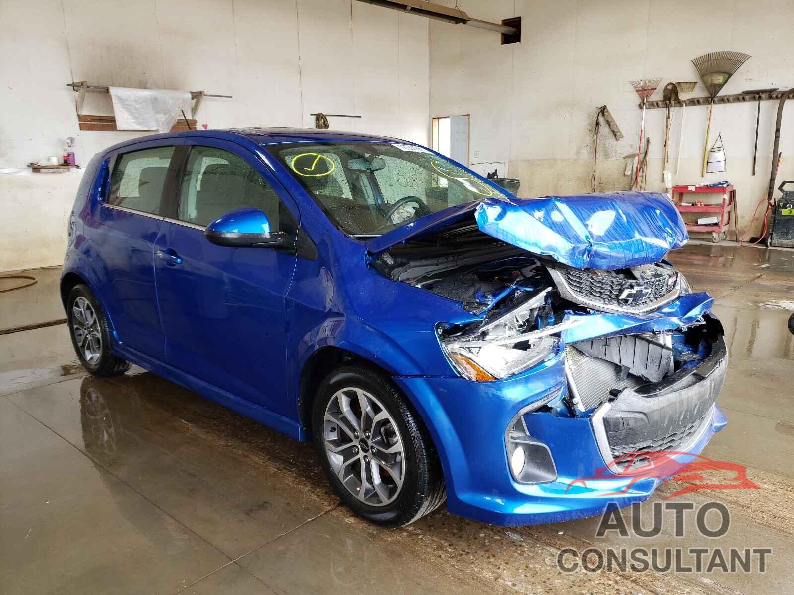 CHEVROLET SONIC 2020 - 1G1JD6SB8L4106647
