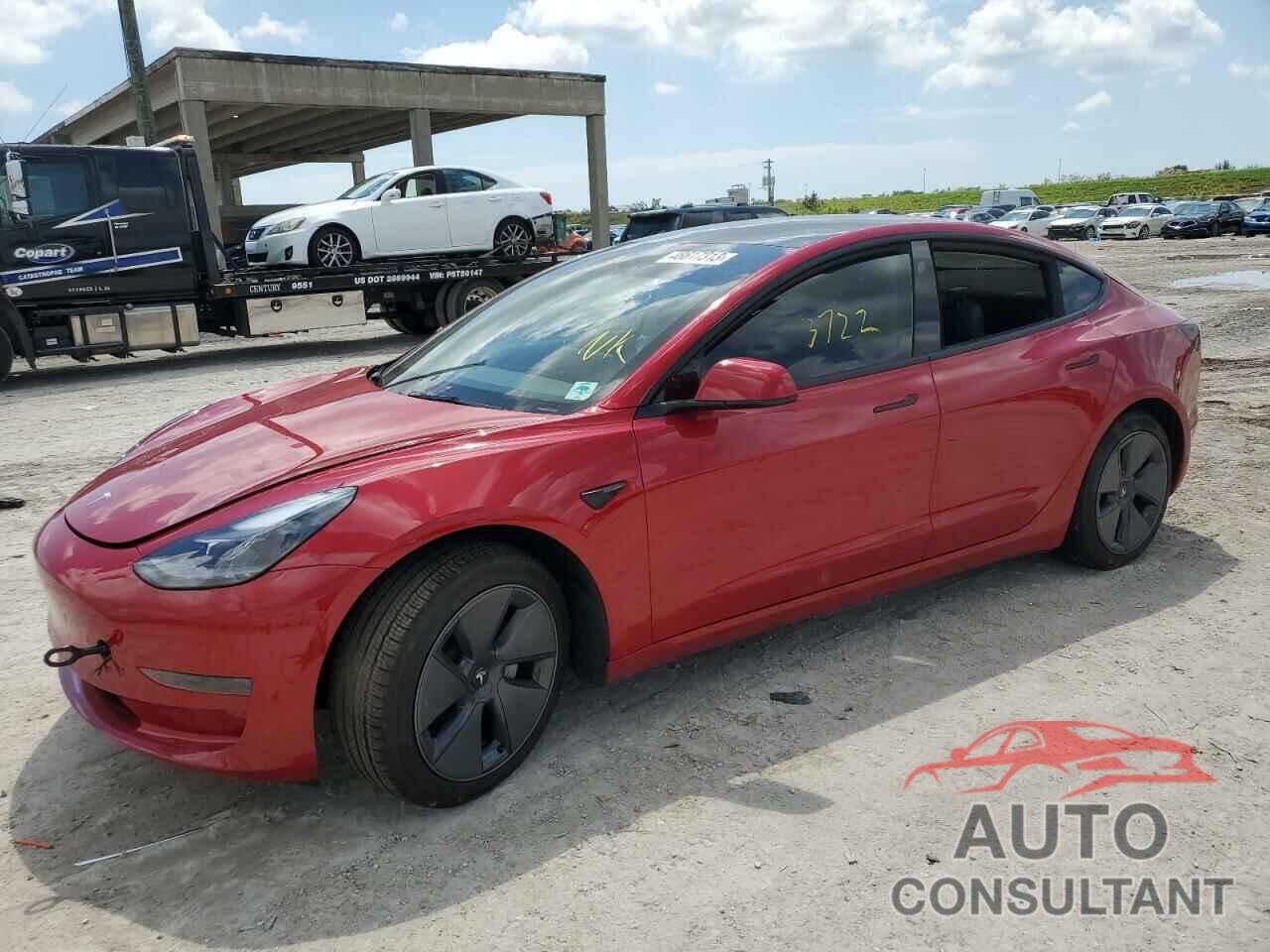 TESLA MODEL 3 2022 - 5YJ3E1EA6NF320406