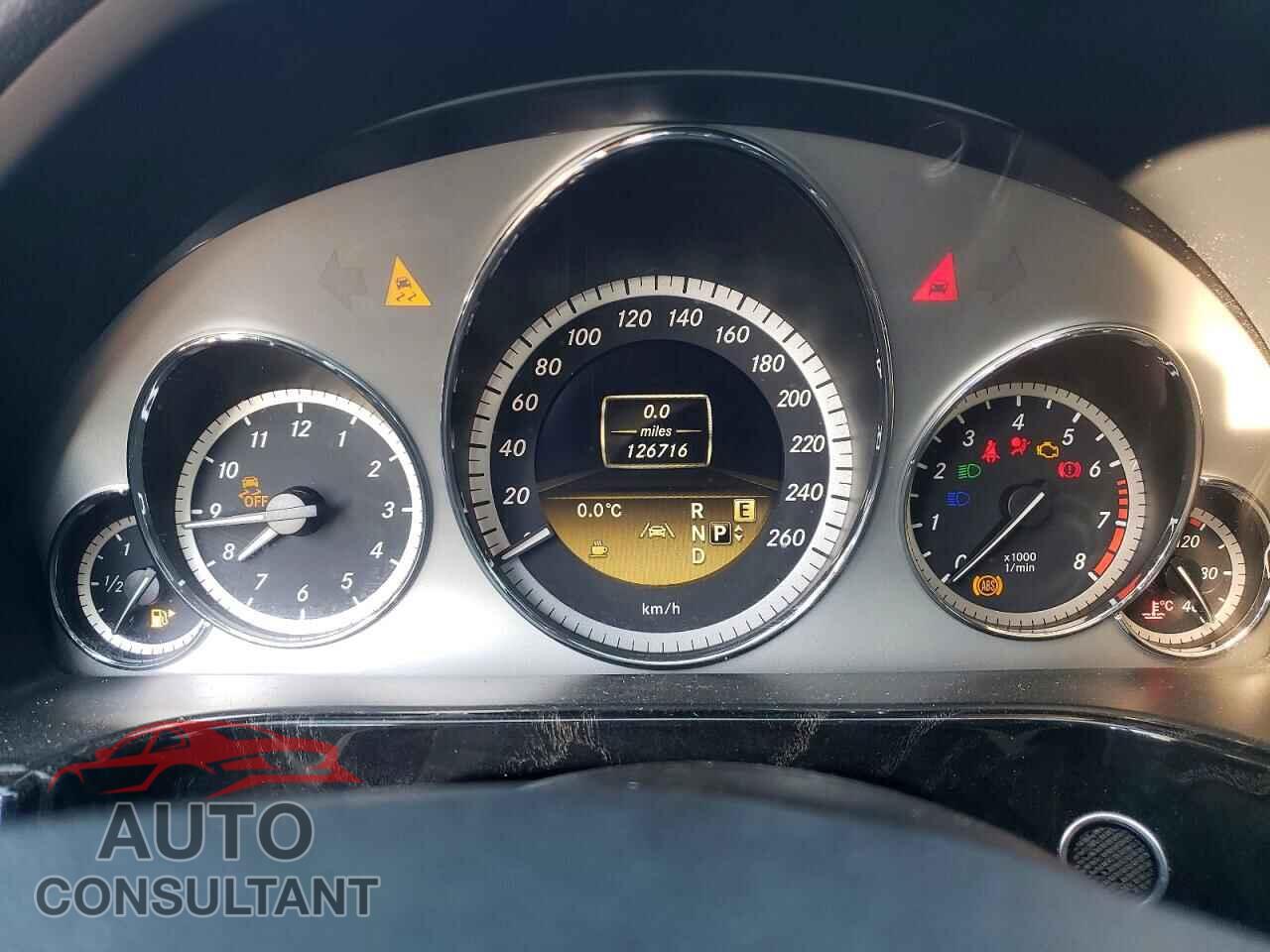 MERCEDES-BENZ E-CLASS 2012 - WDDHF9BB5CA635045
