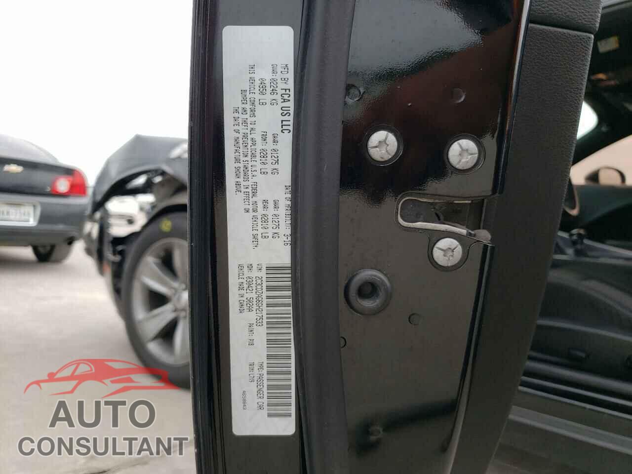 DODGE CHALLENGER 2016 - 2C3CDZAG6GH217533