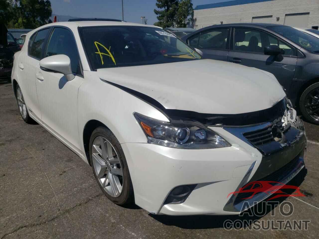 LEXUS CT 200 2017 - JTHKD5BH5H2296872