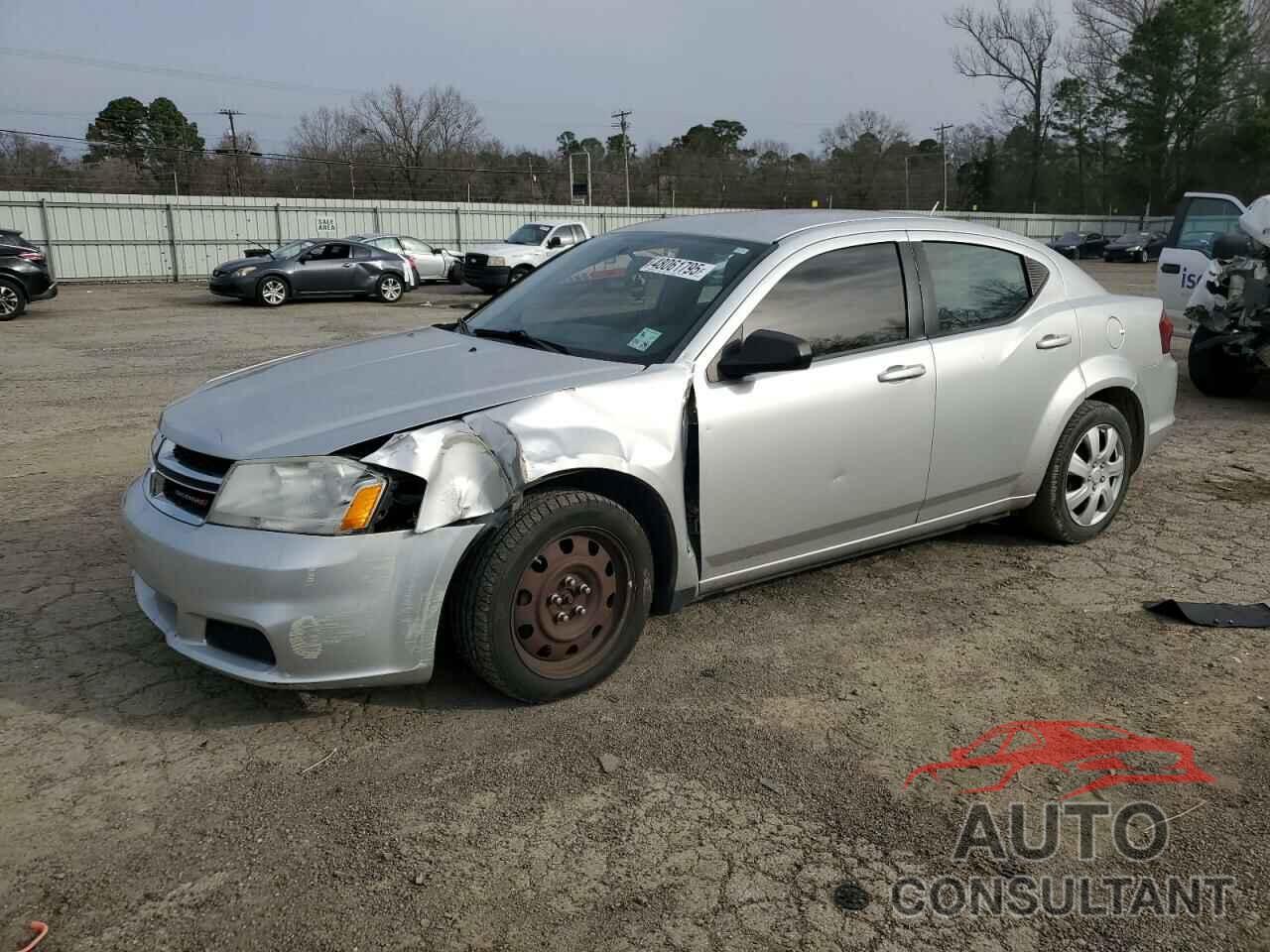 DODGE AVENGER 2012 - 1C3CDZAB4CN294200