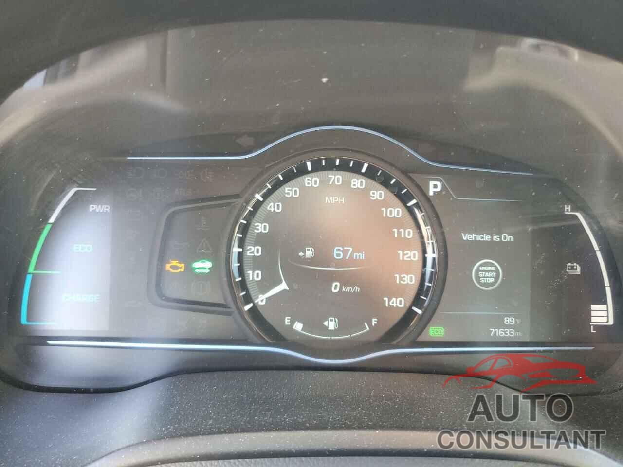 HYUNDAI IONIQ 2018 - KMHC85LC4JU082880