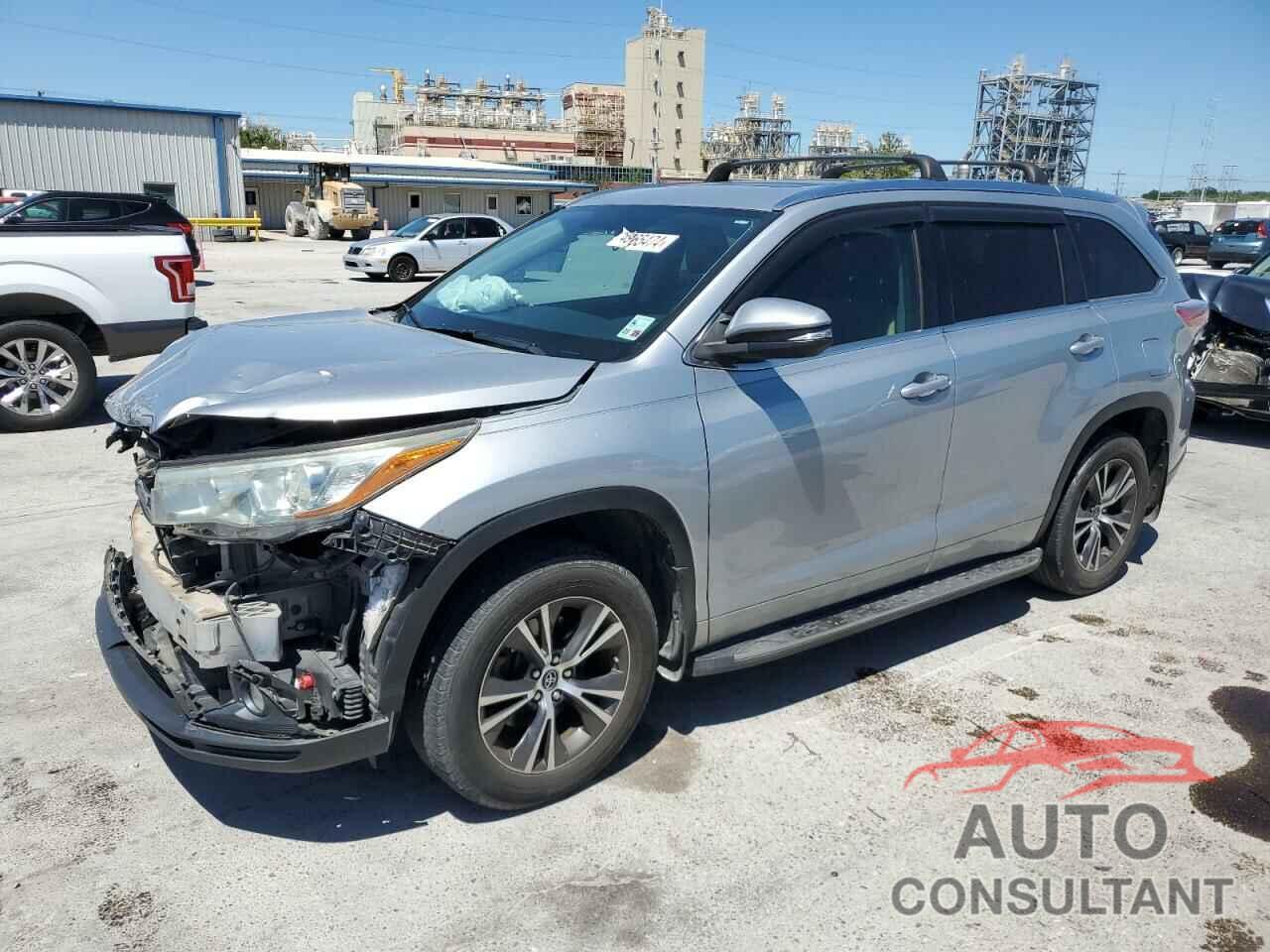 TOYOTA HIGHLANDER 2016 - 5TDKKRFH9GS122125