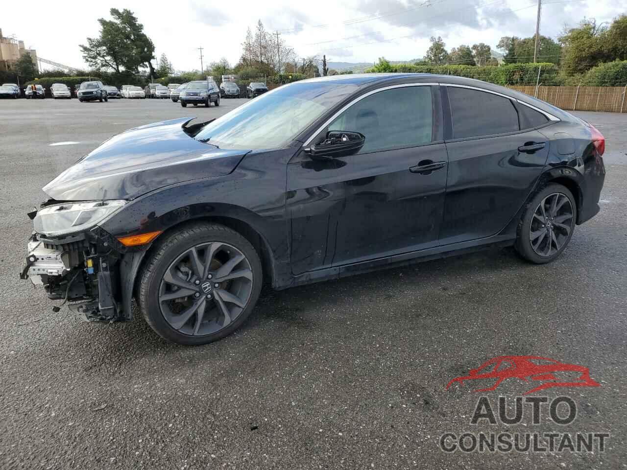 HONDA CIVIC 2019 - 2HGFC2F87KH584794