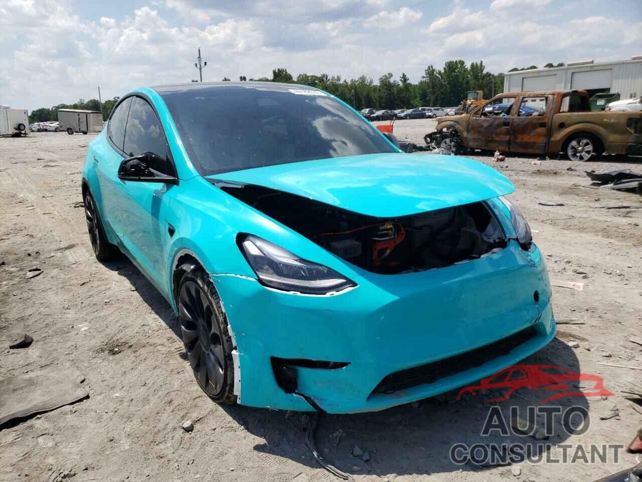 TESLA MODEL Y 2021 - 5YJYGDEFXMF261663