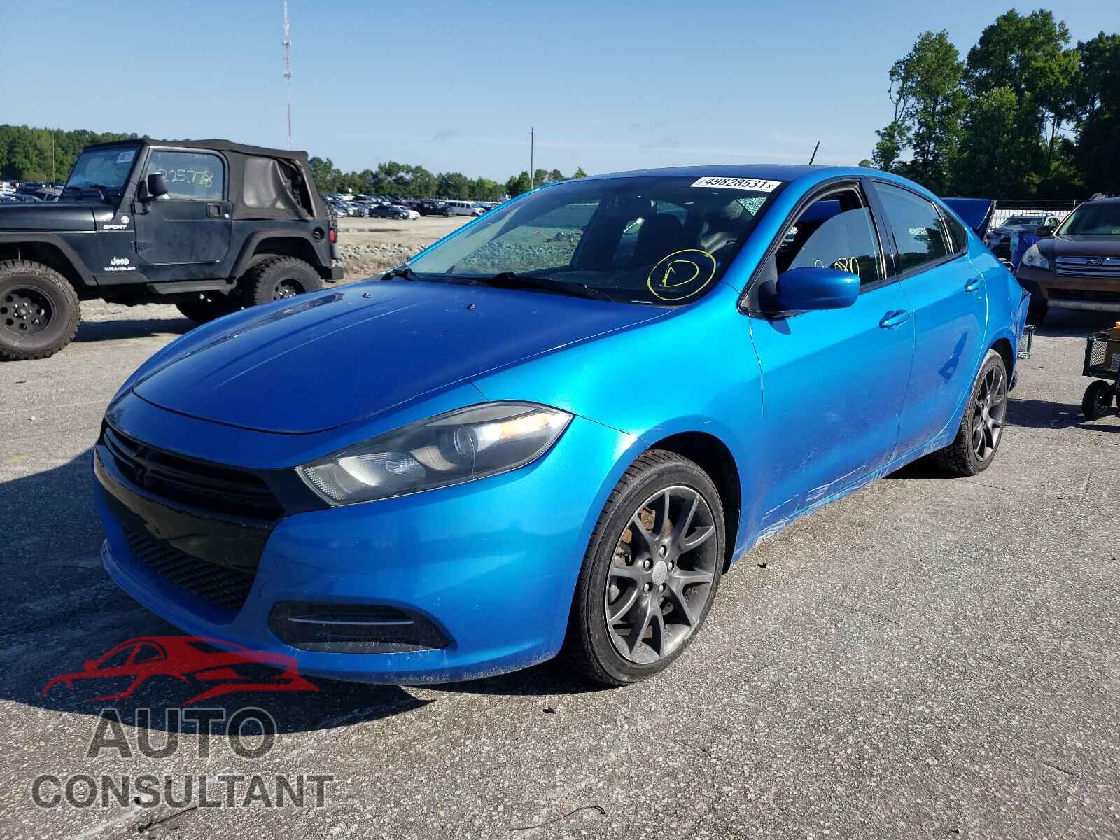 DODGE DART 2016 - 1C3CDFAA6GD555814