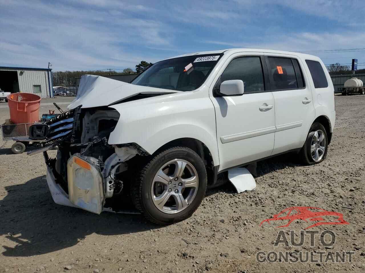 HONDA PILOT 2012 - 5FNYF4H5XCB024417