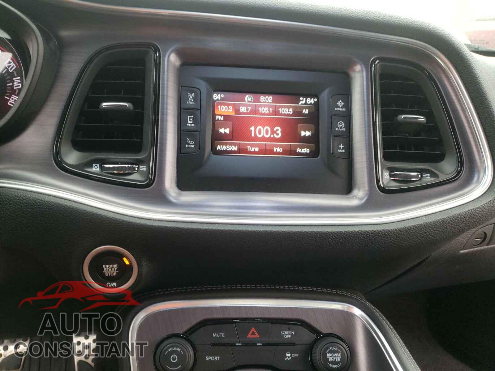 DODGE CHALLENGER 2017 - 2C3CDZAG6HH527568