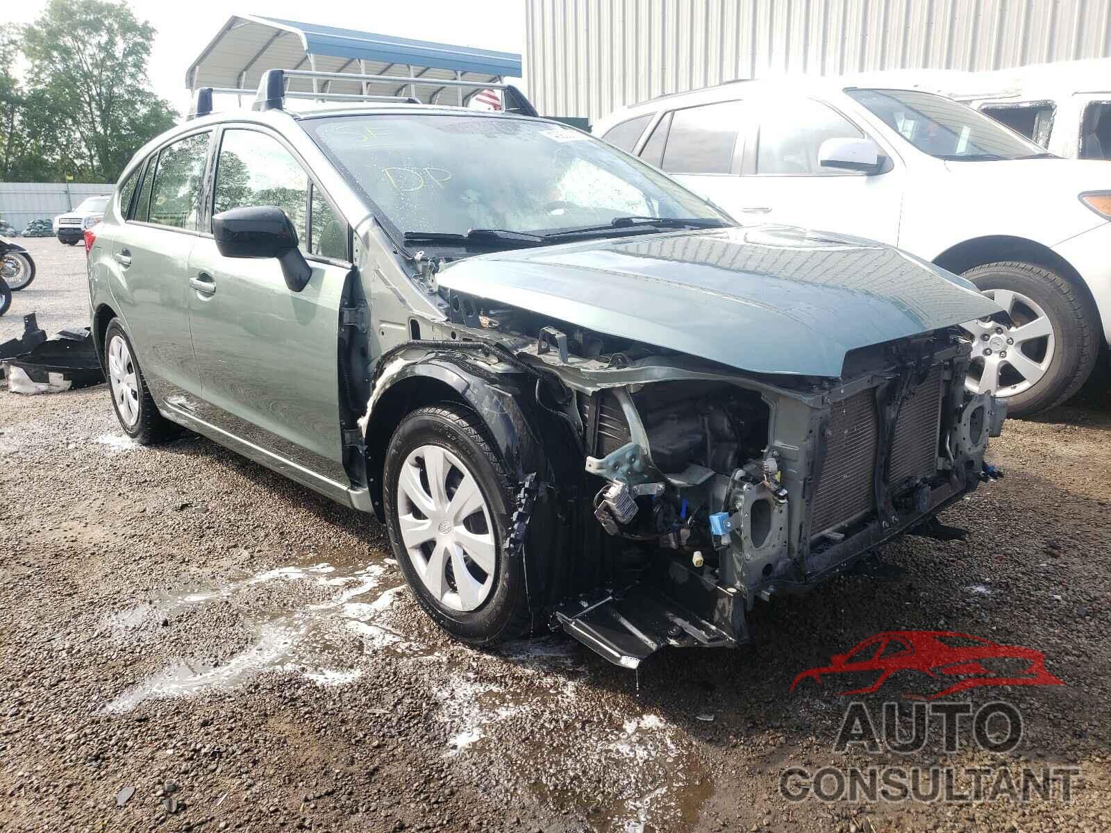 SUBARU IMPREZA 2016 - JF1GPAA65GG278290