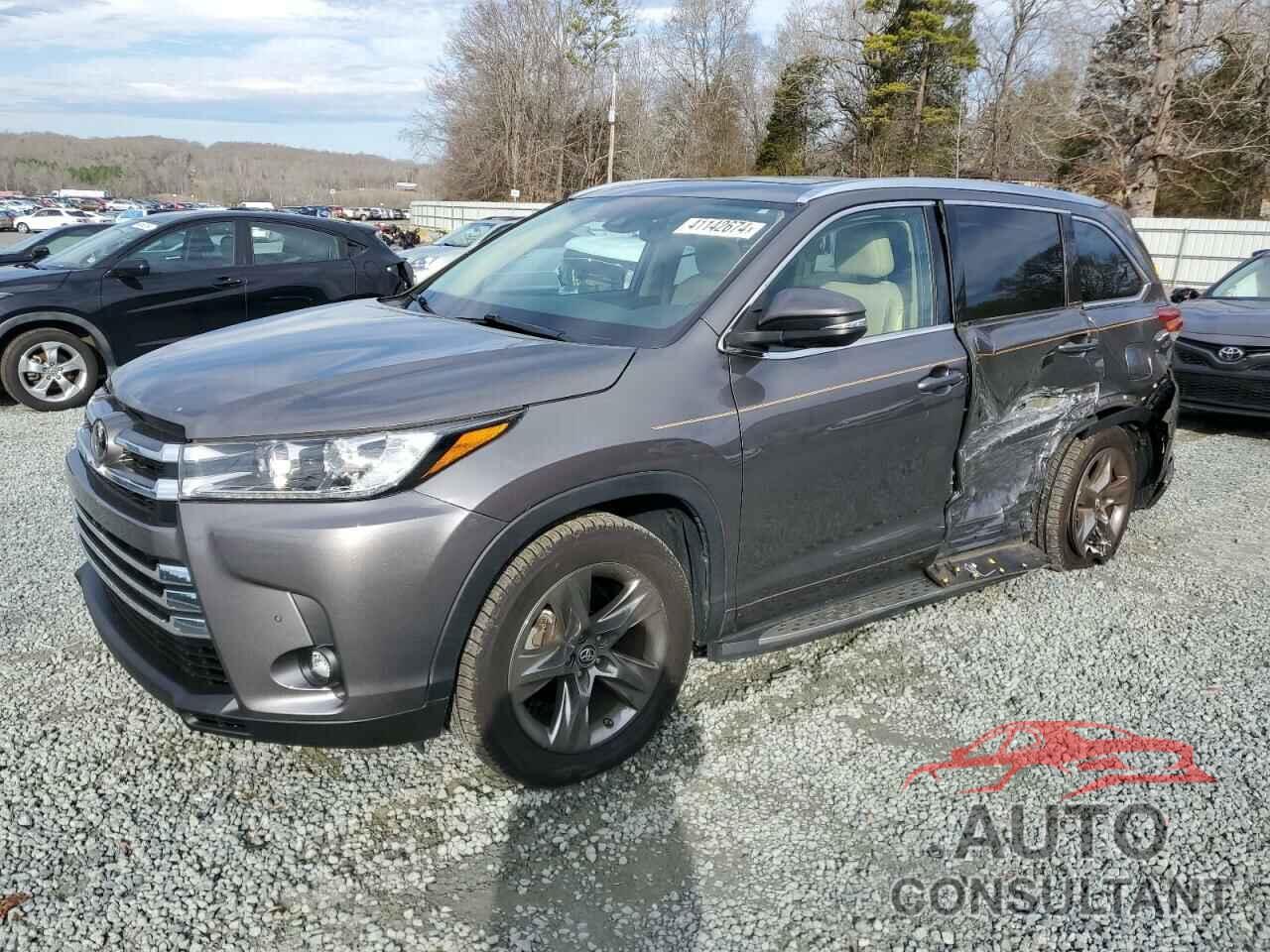 TOYOTA HIGHLANDER 2019 - 5TDYZRFH9KS293150