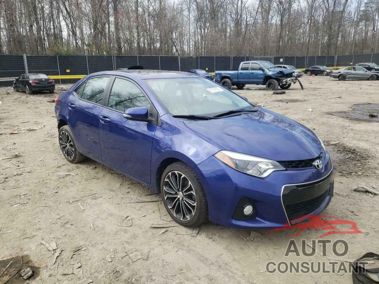 TOYOTA COROLLA 2016 - 2T1BURHE1GC731201