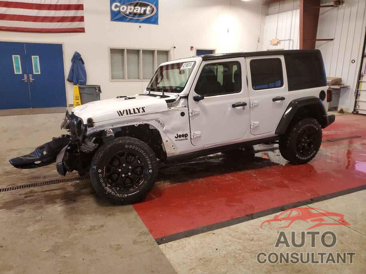 JEEP WRANGLER 2022 - 1C4HJXDG7NW139966