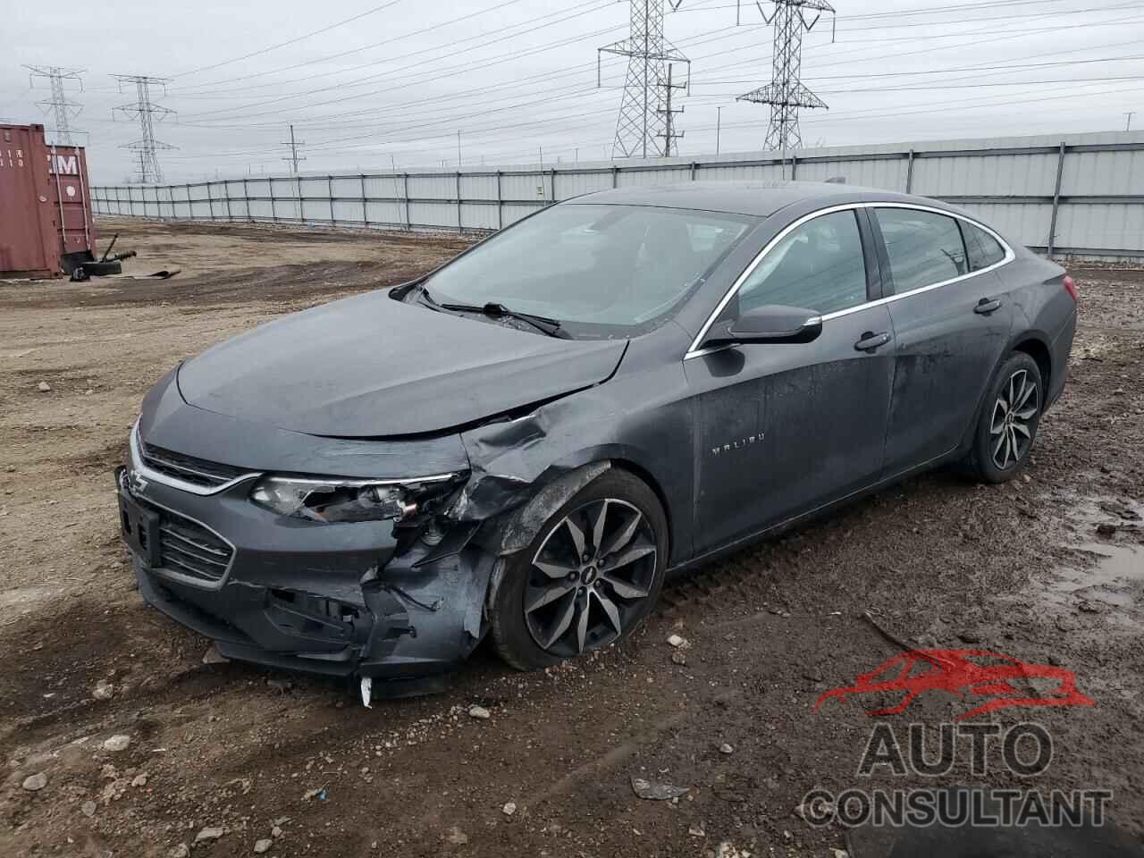 CHEVROLET MALIBU 2017 - 1G1ZE5ST1HF280641