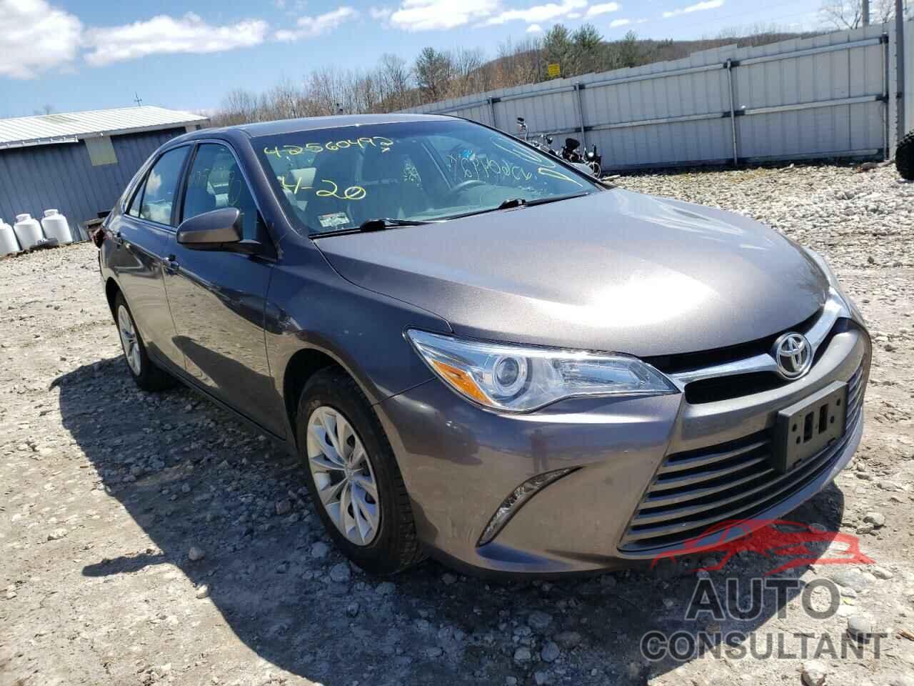 TOYOTA CAMRY 2016 - 4T4BF1FK0GR581932