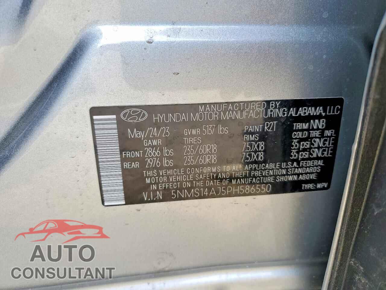 HYUNDAI SANTA FE 2023 - 5NMS14AJ5PH586550
