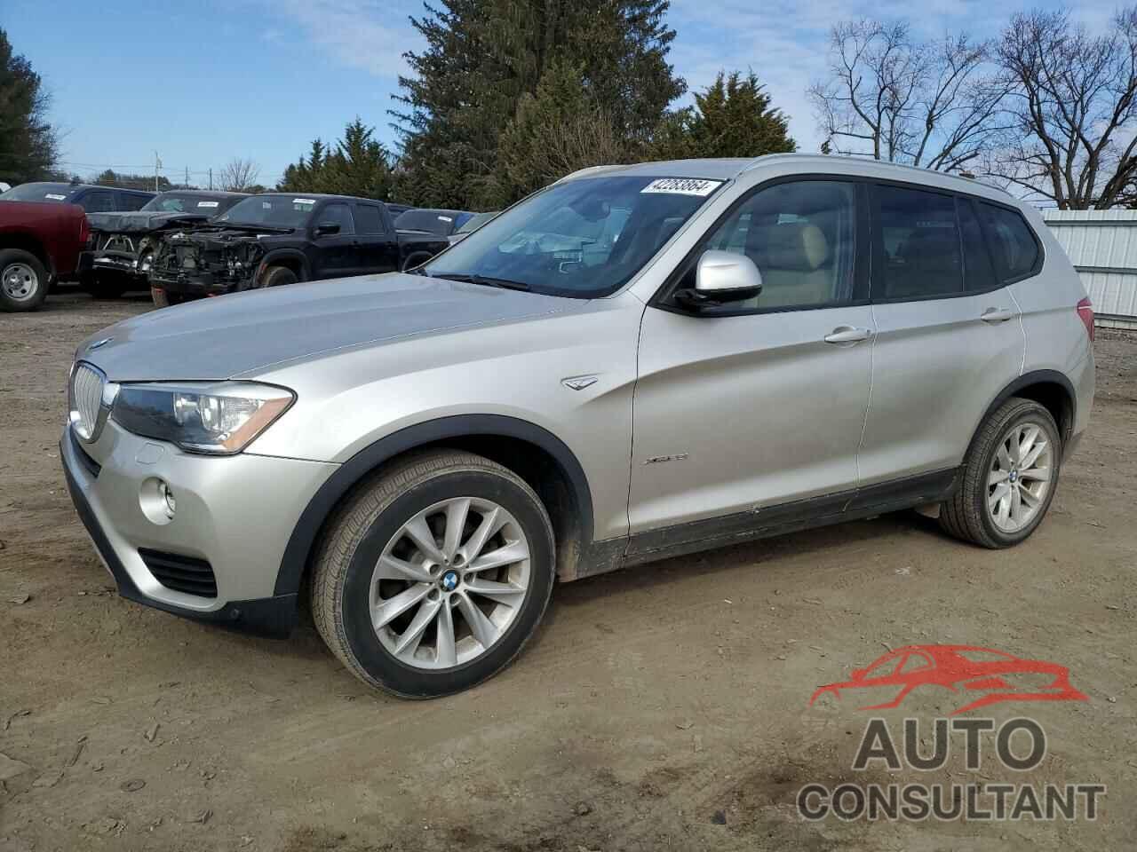 BMW X3 2016 - 5UXWX9C58G0D91217