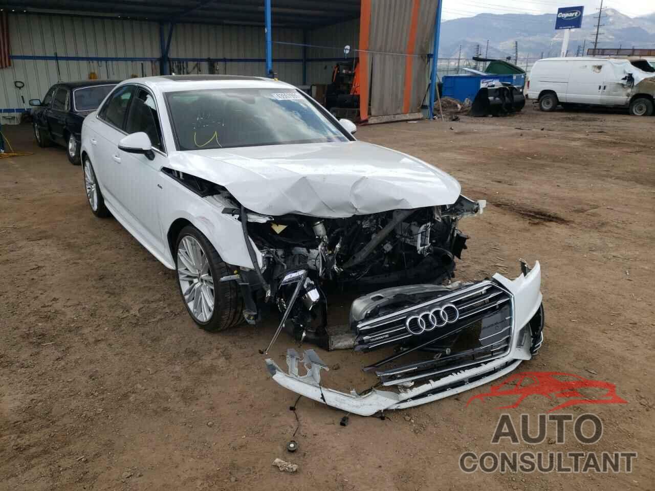 AUDI A4 2017 - WAUENAF47HN037758