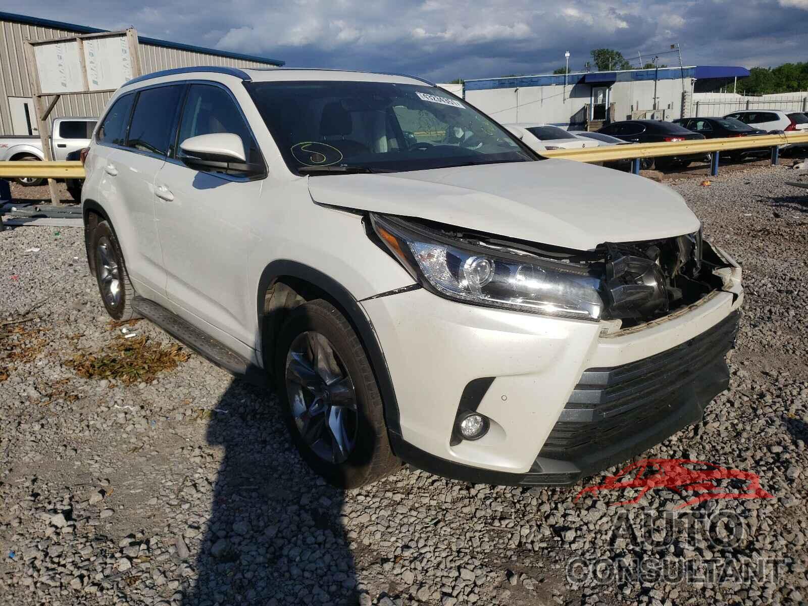 TOYOTA HIGHLANDER 2018 - 5TDDZRFH5JS893600