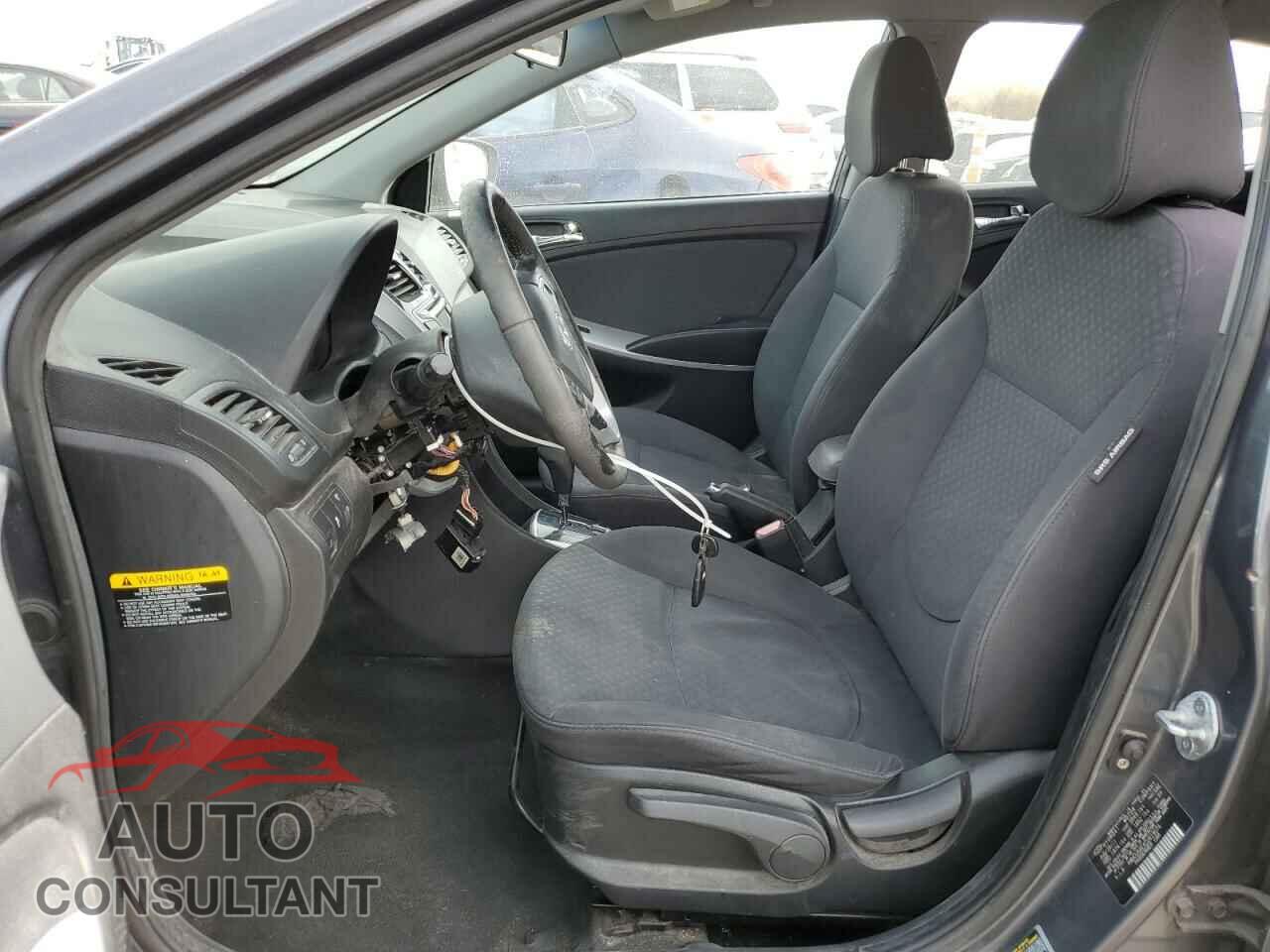 HYUNDAI ACCENT 2012 - KMHCU5AEXCU019074