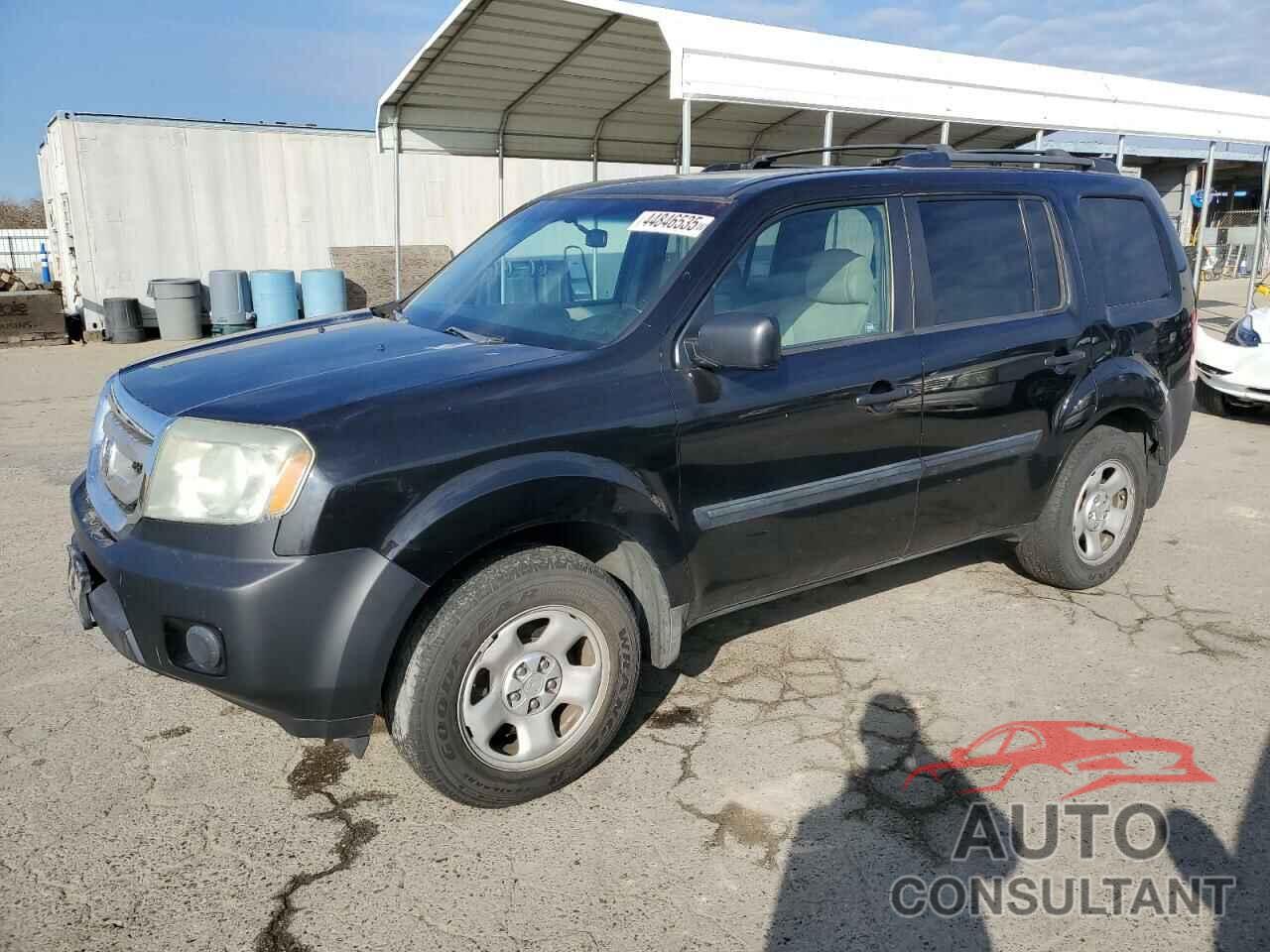 HONDA PILOT 2010 - 5FNYF4H22AB025869