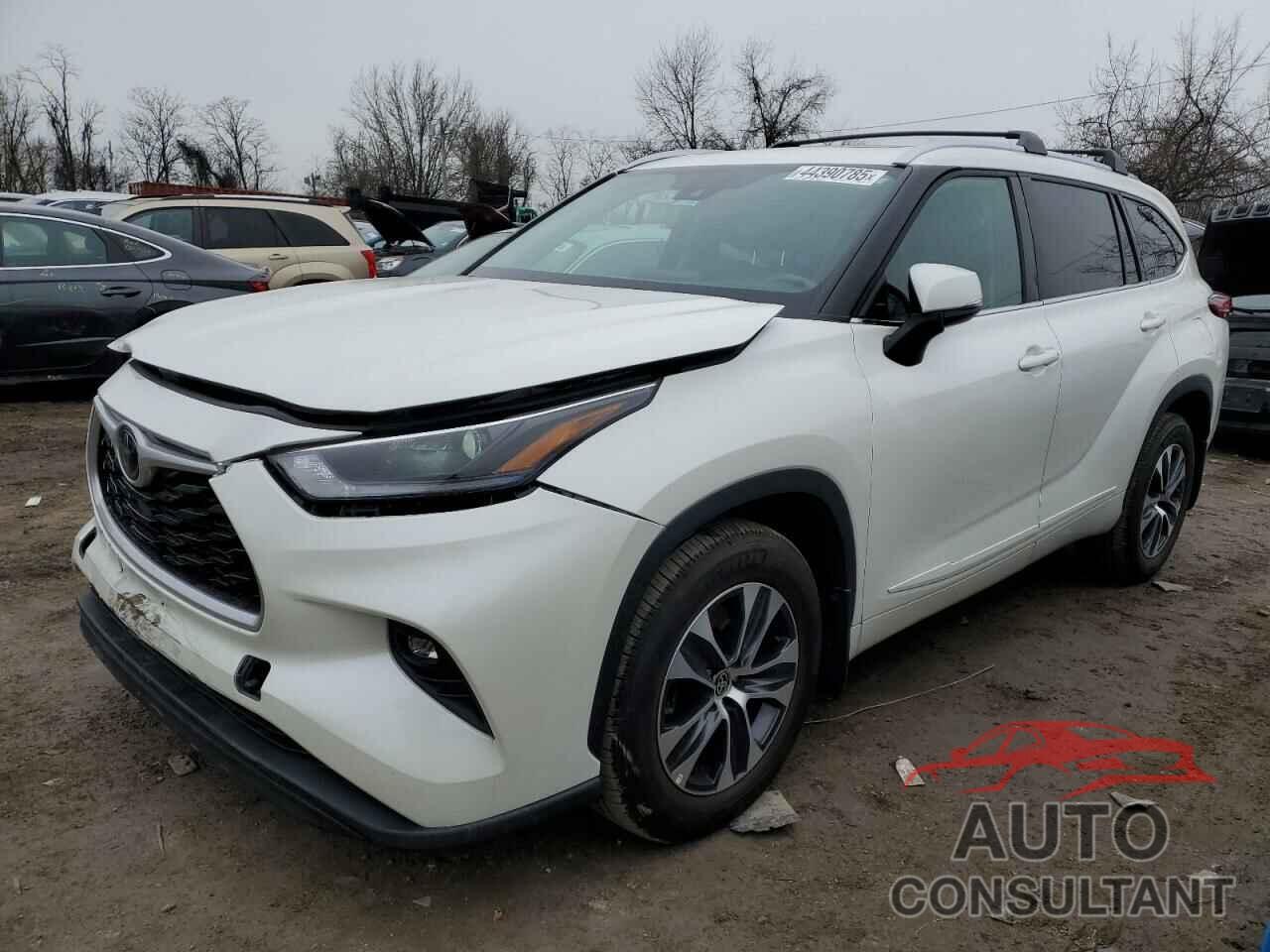 TOYOTA HIGHLANDER 2021 - 5TDHZRBH1MS523353