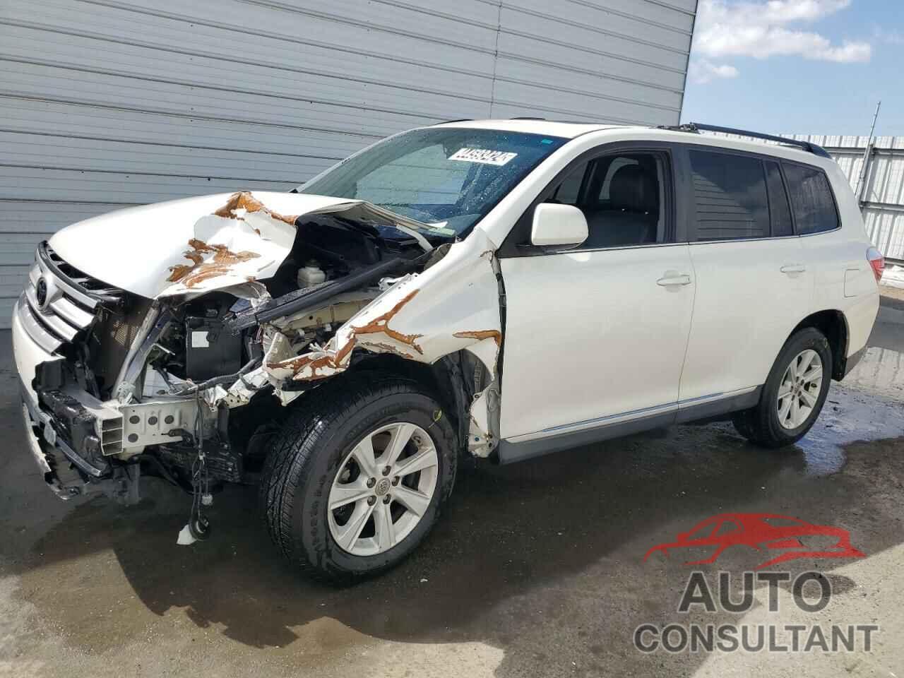 TOYOTA HIGHLANDER 2013 - 5TDZK3EH5DS106271