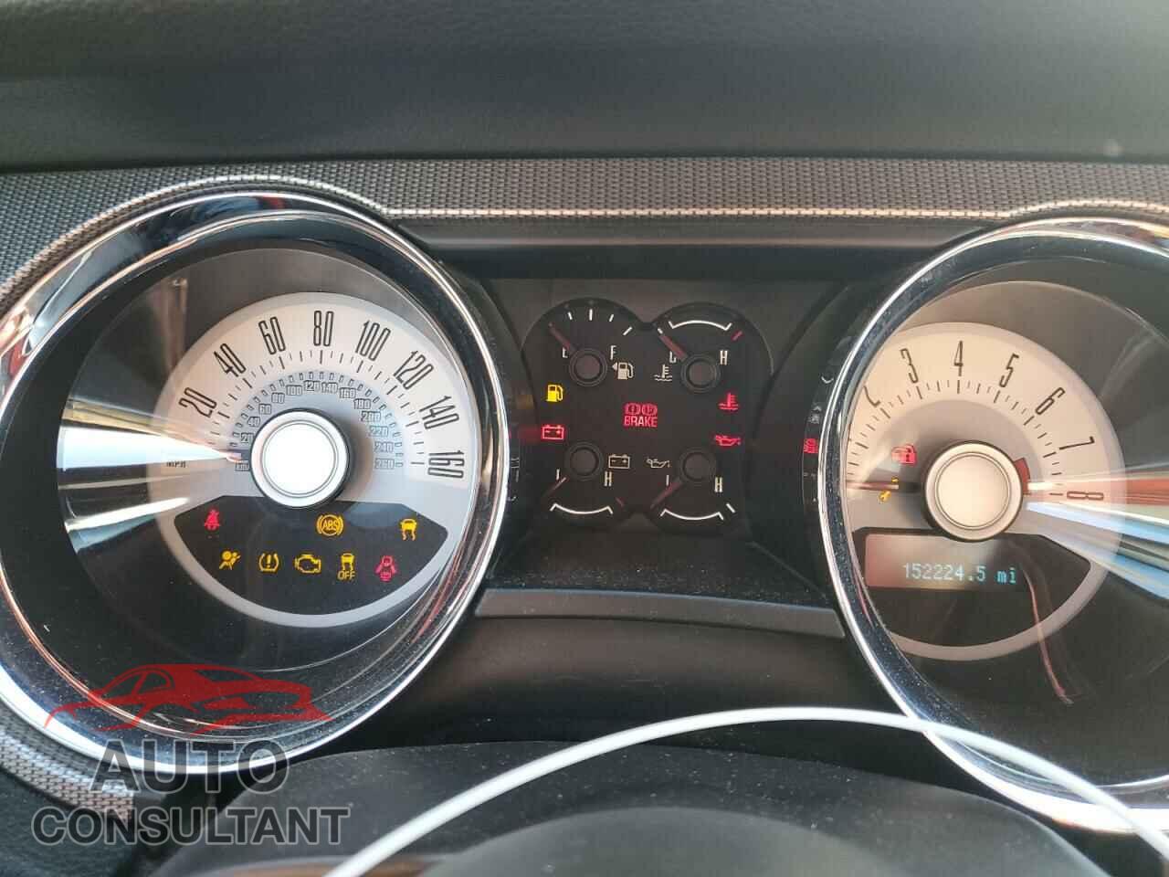 FORD MUSTANG 2012 - 1ZVBP8CFXC5250689