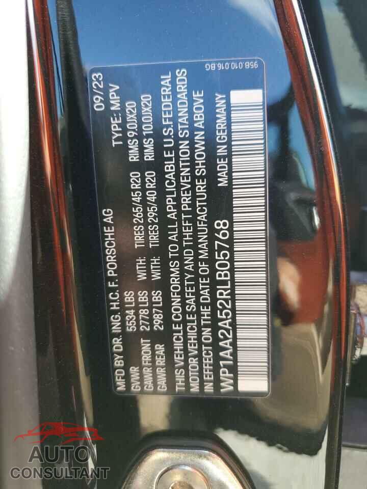 PORSCHE MACAN BASE 2024 - WP1AA2A52RLB05768